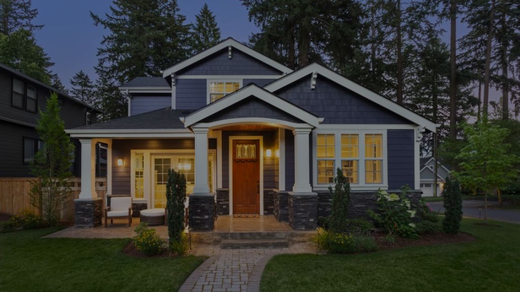 Beautiful house evening 1024x576