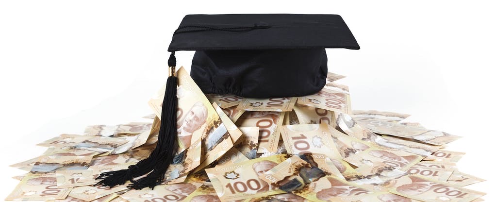 Graduation 100 dollar bill